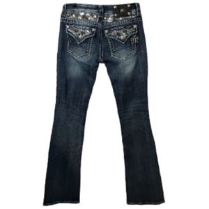 MISS ME Jeans Size 28 STYLE JE8017BL/BOOT